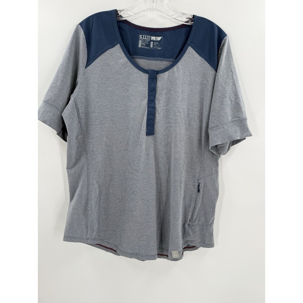 NWOT Medium 5.11 Tactical Women’s Willow Henley Shirt w/ pocket Blue XLARGE